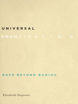 cover image of Universal Emancipation